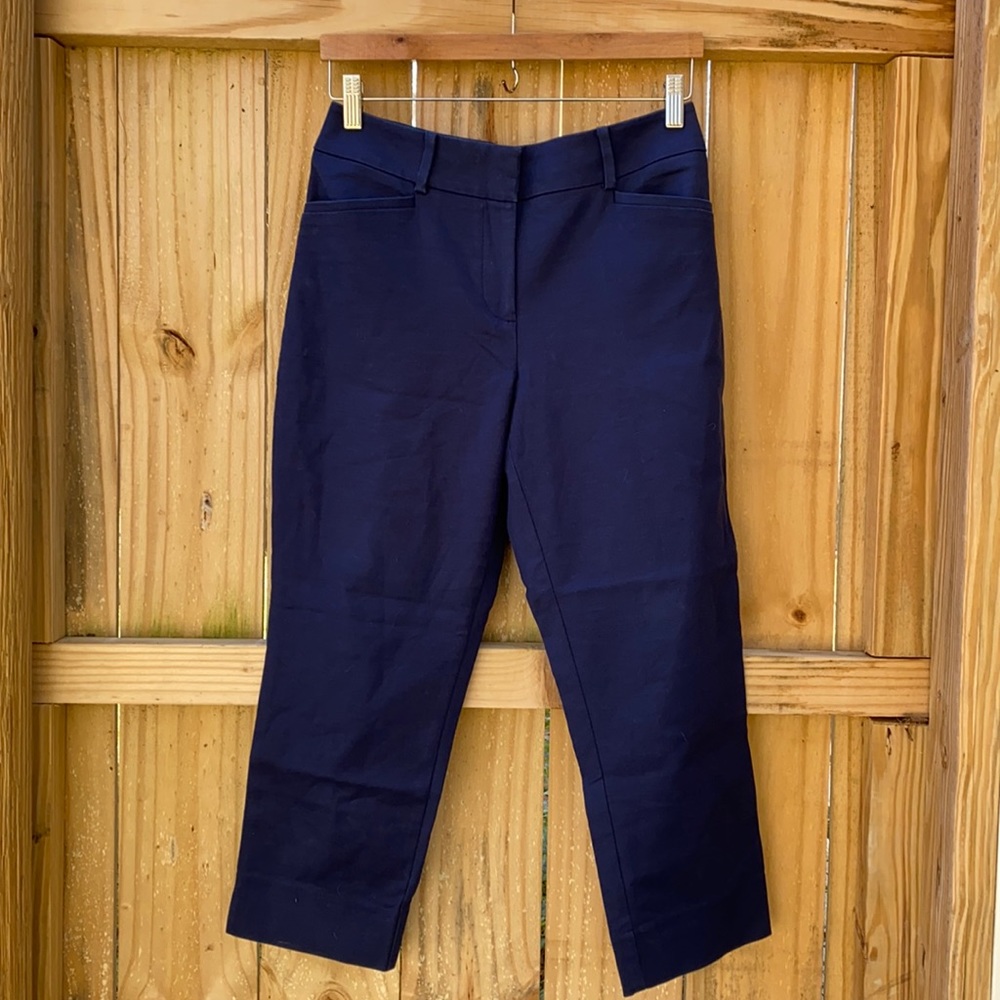 Loft Julie Riviera Pant Trousers in Navy, Size 6P